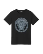 Versace | Unisex Medusa Greca Graphic Jersey Tee - Little Kid, Big Kid - Image 4