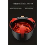4.5L Large-Capacity Air Fryer — Touch-Control Home Appliance for Fries and Fried Chicken - Image 5