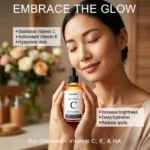 30ml / 60ml Vitamin C Facial Essence - Anti-Aging, Reduces Dark Spots, Brightens Skin Tone, Lifts and Tightens, Eliminates Fine - Image 3