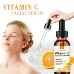 Vitamin C Facial Essence Contains Hyaluronic Acid Dark Spot Remover Moisturizing Repair Anti-aging Essence Facial Skin Care 30ml - Image 3