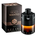Azzaro The Most Wanted Parfum | Black-gold gun design, tobacco-amber notes, maximum longevity
