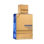 AL HARAMAIN Amber Oud Blue Edition Eau De Parfum 60ml Unisex Arabian Perfume for Women and Men Long Lasting Arabic Fragrance Pre - Image 3