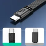 90 Degree USB C Extension Cable Male to Female Type C to Type C 480Mbps 45W Fast Charging Extender Data Cord for Samsung Xiaomi - Image 3