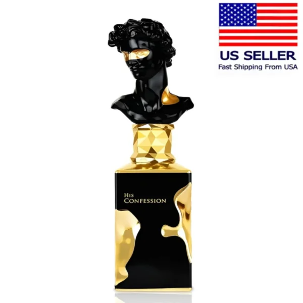 Luxury Perfume His Confession Unisex Eau De Parfum Spray, Long-Lasting Fragrance for Men & Women 3.4oz/100ml