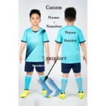Kids Football Jersey Personalized Custom Boy Soccer Jersey Set Polyester Soccer Uniform Breathable Football Uniform For Children - Image 10