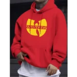 Hip Hop Années 90 Wu Clan T-tangs Hoodie Men Women's Casual Autumn Winter Vintage Hoodies Fleece Long Sleeve Hooded Sweatshirts - Image 6