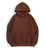 500GSM Heavy Weight Fashion Men's Hoodies New Autumn Winter Casual Thick Cotton Men's Top Solid Color Hoodies Sweatshirt Male - Image 9