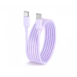 60W PD Fast Charging Cable USB C to Type C For Iphone 15 Huawei Xiaomi Samsung Type C Weaving Cable Accessories Data line - Image 13