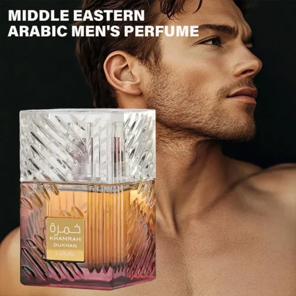 100ml  Arab Perfumes Khamrah Long-lasting Sandalwood and Pine Scent Cologne Men’s Luxury Perfume Gift