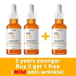 Vitamin C Wrinkle Remover Face Serum Lifting Firming Fade Fine Lines Anti-aging Essence Whitening Brighten Nourish Skin Care - Image 10