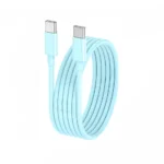 60W PD Fast Charging Cable USB C to Type C For Iphone 15 Huawei Xiaomi Samsung Type C Weaving Cable Accessories Data line - Image 12