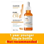 Vitamin C Wrinkle Remover Face Serum Lifting Firming Fade Fine Lines Anti-aging Essence Whitening Brighten Nourish Skin Care - Image 11