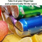Refrigerator Organizer Bins Soda Cans Dispenser Bins Can Dispensers  Auto Rolling Dispenser Fridge Organizer Pantry Organizer - Image 2