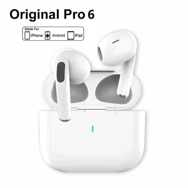 2026 TWS Air Pro Wireless Bluetooth Headphones HiFi Sound Low Latency Noise Reduction Earbuds for IPhone Android