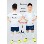 Kids Football Jersey Personalized Custom Boy Soccer Jersey Set Polyester Soccer Uniform Breathable Football Uniform For Children - Image 11