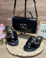 Women’s Casual Sandals & Handbag Set - Image 6