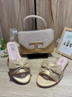 Women’s Casual Sandals & Handbag Set - Image 9