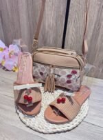 Women’s Casual Sandals & Handbag Set - Image 12