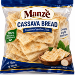 Manzè Traditional Haitian Cassava Bread – Crispy & Light, 12 oz (340 g)