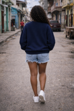 ROCKFAM Women’s Oversized Crewneck Sweatshirt - Image 2