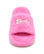 Women’s Barbie Fuzzy Slippers