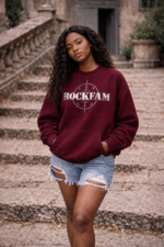 Women’s ROCKFAM Oversized Graphic Sweatshirt - Image 5
