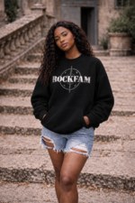 Women’s ROCKFAM Oversized Graphic Sweatshirt - Image 6