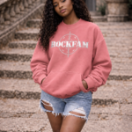 Women’s ROCKFAM Oversized Graphic Sweatshirt