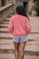 Women’s ROCKFAM Oversized Graphic Sweatshirt - Image 2