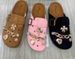Women’s Embellished Buckle Comfort Sandals