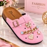 Women’s Embellished Buckle Comfort Sandals