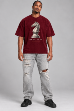 Men’s Oversized Chess Graphic T-Shirt – Next Move - Image 4