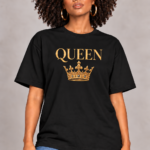 Women’s Oversized T-Shirt – Golden Queen
