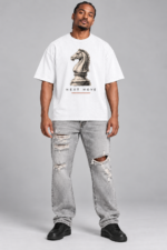 Men’s Oversized Chess Graphic T-Shirt – Next Move - Image 3