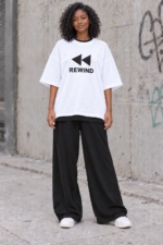 REWIND Unisex Oversized Graphic T-Shirt - Image 13