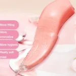 Oral Sex Condoms Ultra-thin Particles Tongue Licking Tools Vaginal Massage G-spot Stimulation Couple Flirting Adult Sex Toys New - Image 4