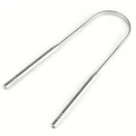 Stainless Steel Tongue Scraper Set with Portable Case Odorless, Oral Care Tool for Fresh Breath Tongue Cleaning Plate - Image 7