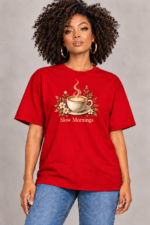 Women’s Oversized T-Shirt – Slow Mornings