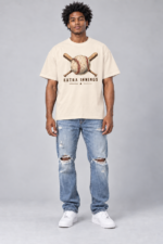 Men’s Oversized Baseball Graphic T-Shirt – Extra Innings - Image 5