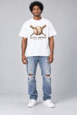 Men’s Oversized Baseball Graphic T-Shirt – Extra Innings - Image 3